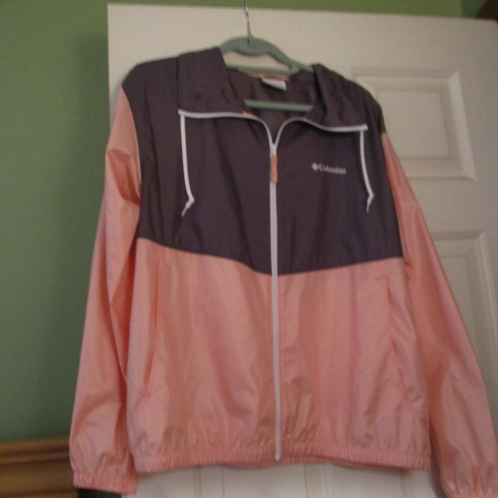 Women's Columbia Lightweight Zip Up Jacket Large